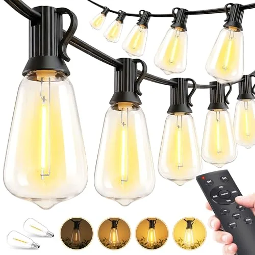 MGVIH 100ft Outdoor Patio String Lights